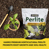 Harris Premium Horticultural Perlite for Indoor Plants and Gardening, 8qt to Promote Root Growth and Soil Health